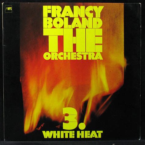 Пластинка Francy Boland & The Orchestra - 3. White Heat, 1978, EX+/EX+ ...