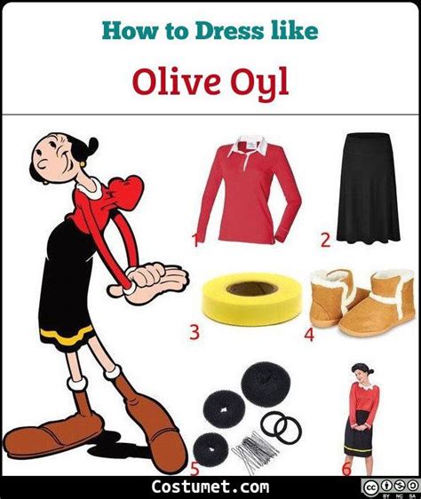 Popeye and Olive Oyl Costume for Cosplay & Halloween 2021 | Olive oyl costume, Olive oyl, Popeye ...