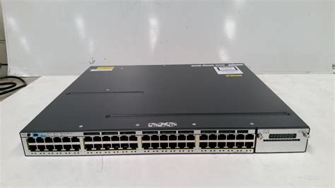 Cisco Catalyst 3750X-48T-S Switch - Lot 941445 | ALLBIDS