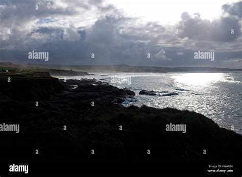 Godrevy Bay Cornwall November 2017 - Views across Godrevy beach famous ...