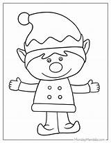 50 Elf Coloring Pages Free PDF PRintables sketch template