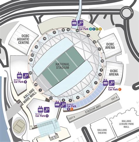 Singapore Sports Hub Floor Plan - floorplans.click