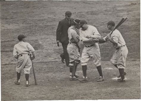 1927 Babe Ruth World Series Grand Slam Photo with Lou Gehrig