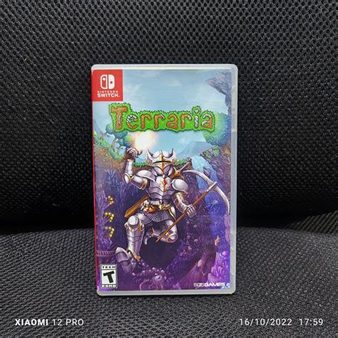 Terraria Switch game, Video Gaming, Video Games, Nintendo on Carousell