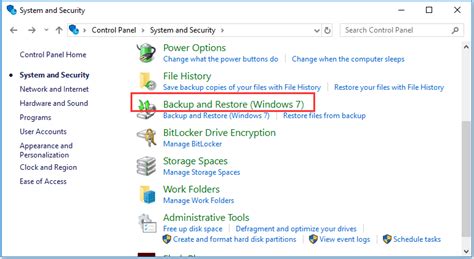 How to Use Backup and Restore Windows 7 (on Windows 10) - MiniTool