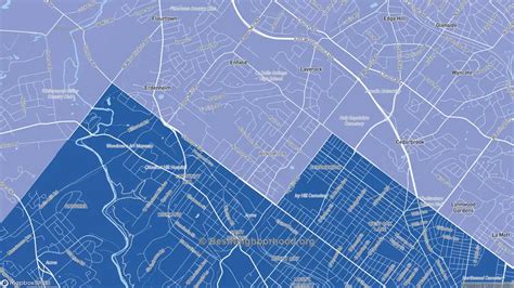 Wyndmoor, Glenside, PA Political Map – Democrat & Republican Areas in ...