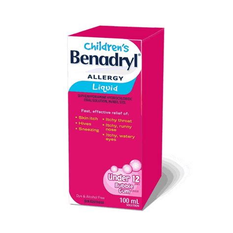 Children’s BENADRYL® Allergy Liquid | BENADRYL® Canada