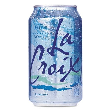 LaCroix Pure Sparkling Water, 12 fl oz, 24 pack - Walmart.com