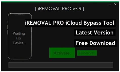 iREMOVAL PRO V5.9.3 iCloud Bypass Tool + iRa1n v2.3 download