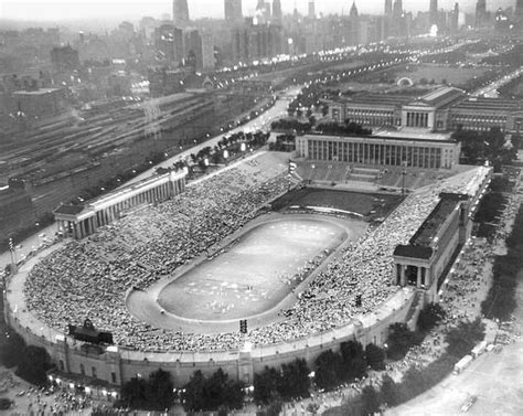 The original soldier field | Chicago photos, Chicago bears football, Soldier field