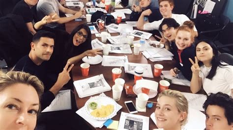 Riverdale Cast REUNITES For First Season 2 Table Read & Here's What We Know So Far - YouTube