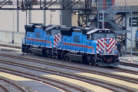 New Metra SD70 | Metra 503 and 502 the newly rebuilt SD70MAC… | Flickr