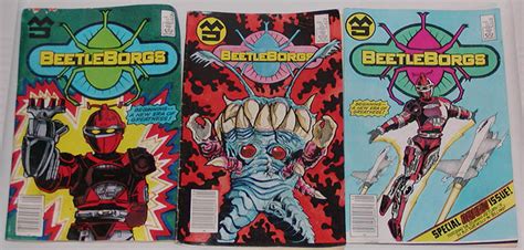 STA: Movie & TV Props: Saban's Big Bad Beetle Borgs Comics