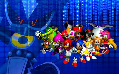 Sonic Heroes Wallpaper by SonicTheHedgehogBG on DeviantArt