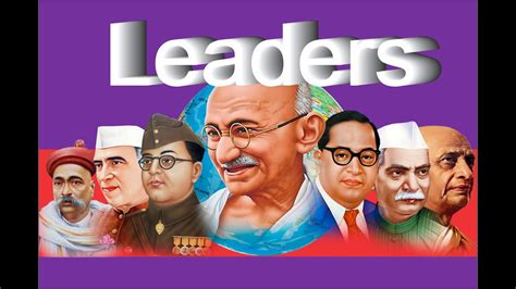 Learn English -Pre School- Learn Names of Indian Leaders in English for Kids - YouTube