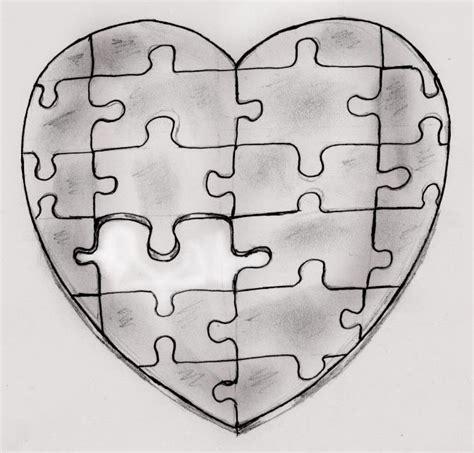 Heart Puzzle Piece Tattoos | Pieces tattoo, Puzzle piece tattoo, Cute tattoos