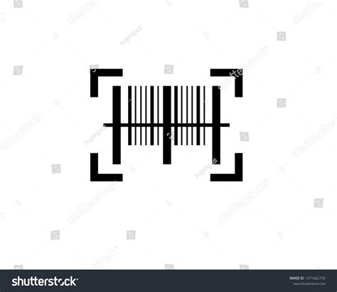 Barcode Logo Icon Vector Stock Vector (Royalty Free) 1371662759 ...