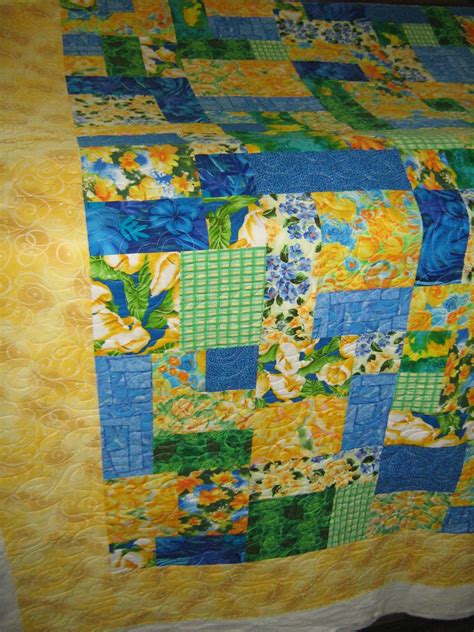 Inch by Inch Quilting: Yellow Brick Road Quilt