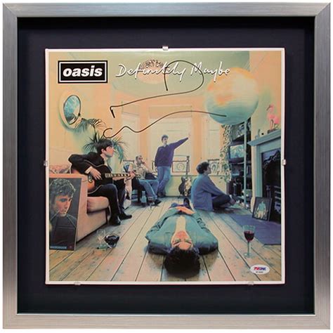 Signed Oasis Album Covers - inspirationsframing.co.uk