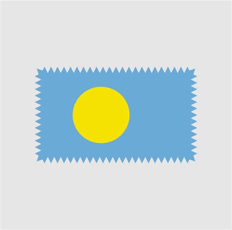 Palau Flag Vector Design. National Flag 6997078 Vector Art at Vecteezy