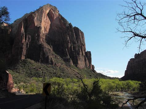 Zion Canyon Scenic Drive 18 | Wide view of the Virgin River … | Flickr