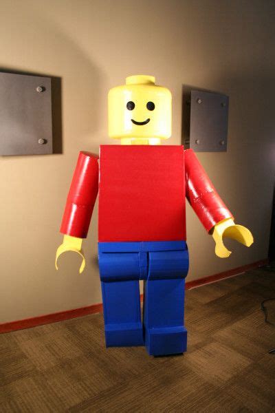 Giant Lego Man Costumes | Costume Pop | Lego man, Lego man costumes, Lego