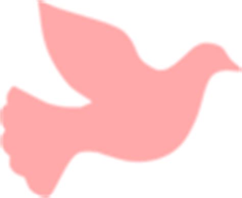 Pink Dove Clip Art at Clker.com - vector clip art online, royalty free ...