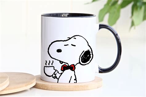 The Peanuts Snoopy Coffee Mug Coffee Mug-Custom Name Coffee | Etsy