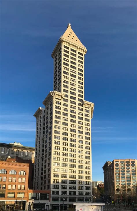 Seattle's Smith Tower, first skyscraper West of the Mississippi ...