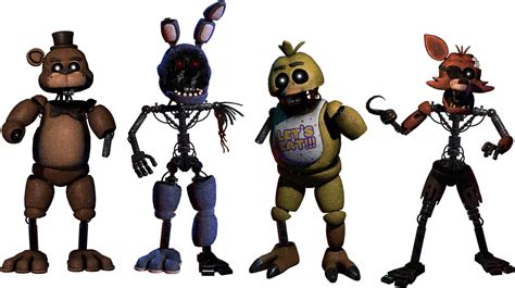 Classic Ignited Animatronics by LivingCorpse7 on DeviantArt