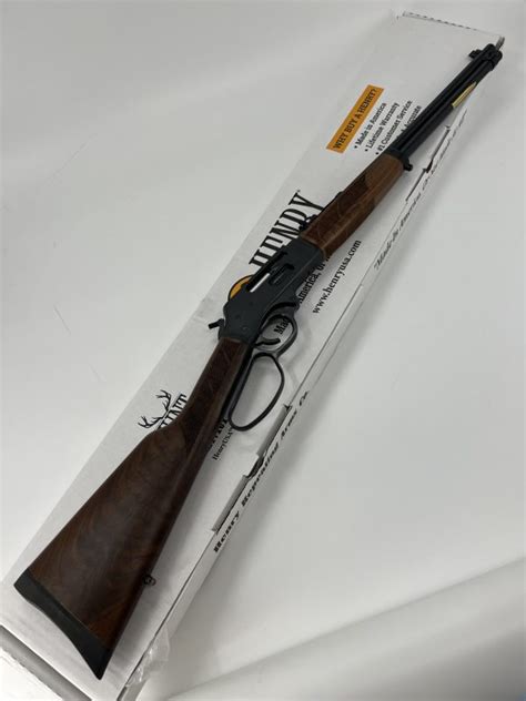 New HENRY 30-30 Win STEEL LEVER-ACTION SIDE GATE RIFLE with LARGE LOOP ...