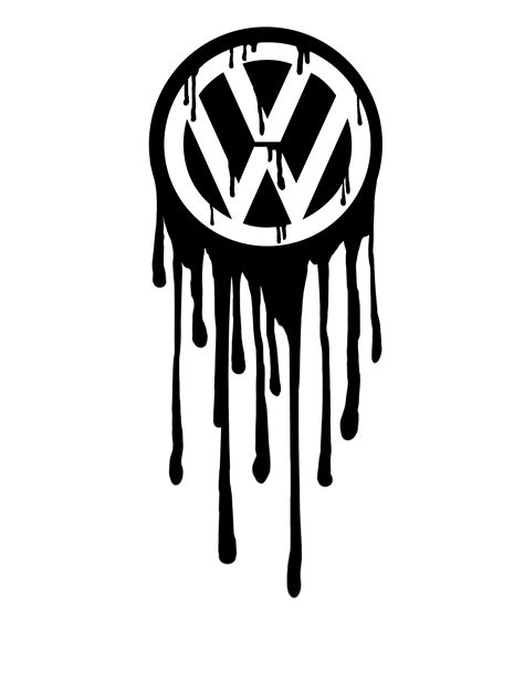 Volkswagen Logo Black And White