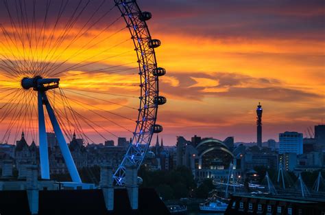 London Sunset Wallpapers - Top Free London Sunset Backgrounds ...