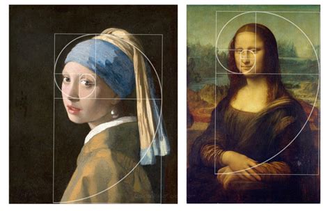 Mona Lisa | Leonardo da Vinci golden ratio proportion | Golden Ratio Colors