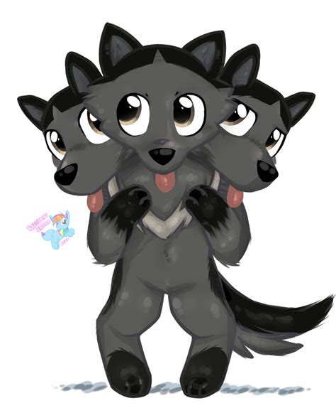 Adopt Me Anthro Cerberus (read desc) by RainbowEevee-DA on DeviantArt