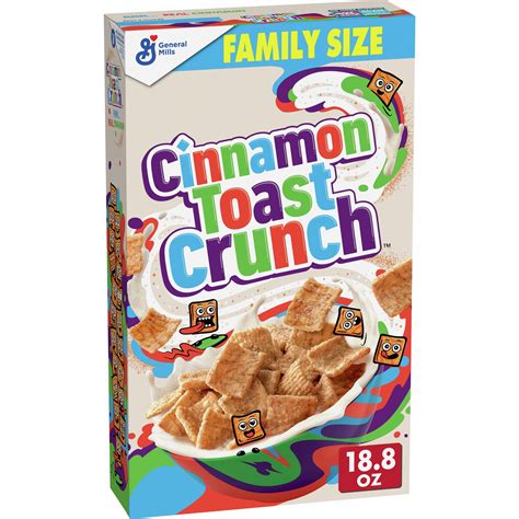 Original Cinnamon Toast Crunch Breakfast Cereal, 18.8 oz Family Size ...