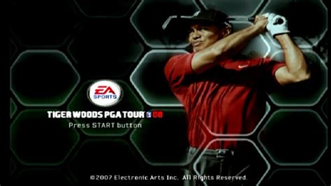 Tiger Woods PGA Tour 08 -- Gameplay (PS2) - YouTube