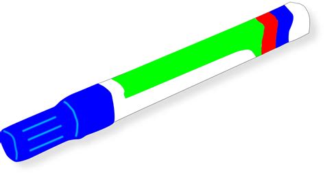 Marker Felt Pen Blue - Free vector graphic on Pixabay