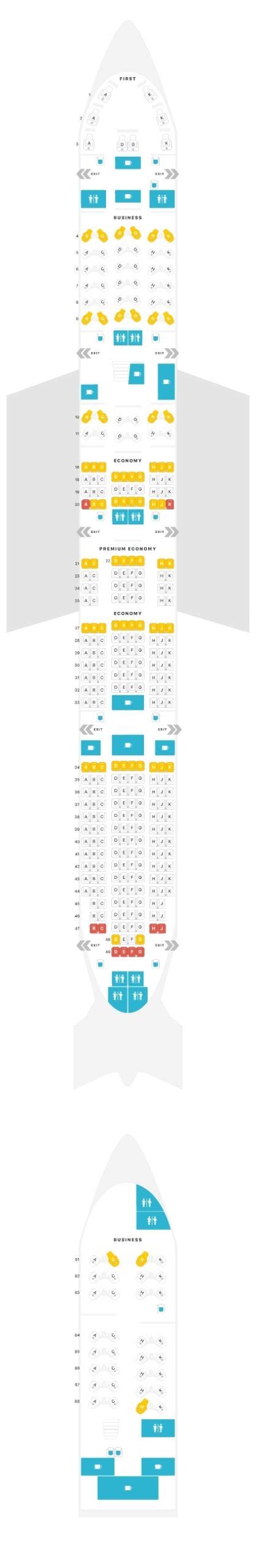 Lufthansa Boeing 747-8 Seat Map — Chose the best seat