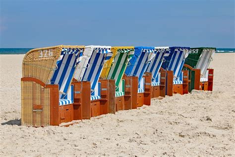 Amrum Beach Chair Island - Free photo on Pixabay - Pixabay