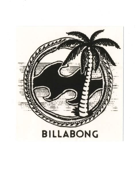 BILLABONG Sky Dreamer Sticker - BLACK - JADEBST | Surf stickers ...