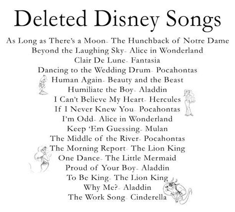 Free 133 Disney Songs SVG PNG EPS DXF File