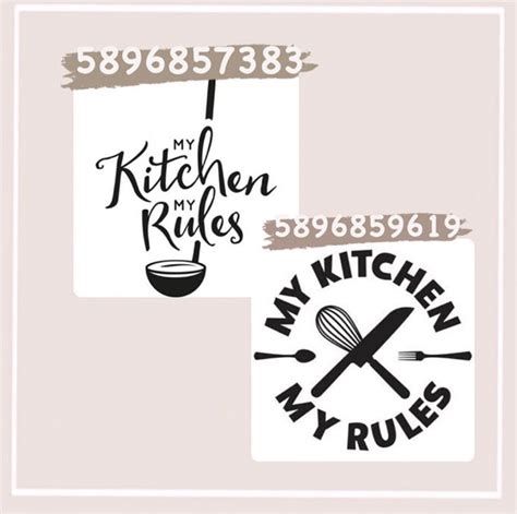 kitchen decal {not mine!