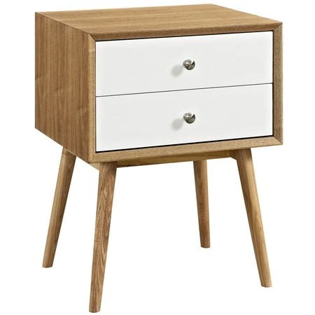 Modern Contemporary Urban Design Bedroom Nightstand, White, Wood ...