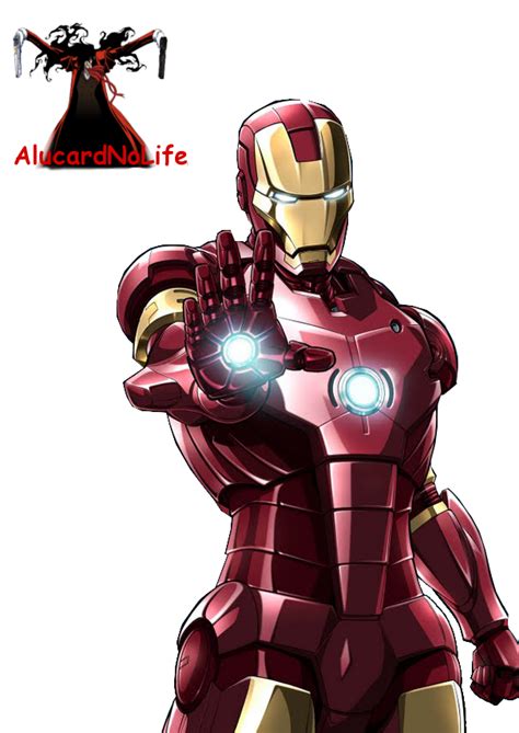 Marvel Ironman Anime Render by AlucardNoLife.deviantart.com on ...