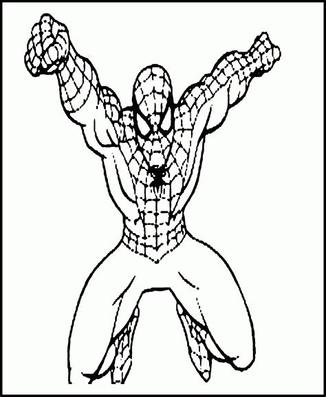 Print Free Coloring Pages Spiderman - Coloring Home