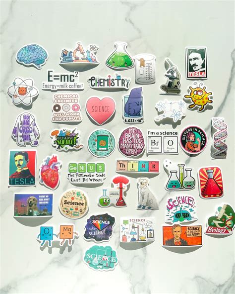 Back to School Science Laptop Sticker Pack Chemistry Memes - Etsy