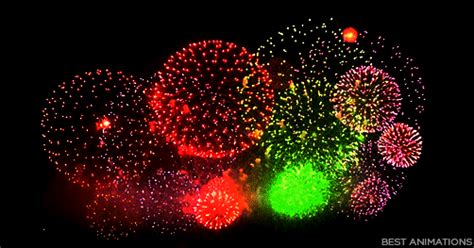 Free Animated Fireworks Gif