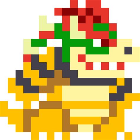 Thumb Image - Bowser Pixel Art Super Mario Maker - 1260x1260 Wallpaper ...