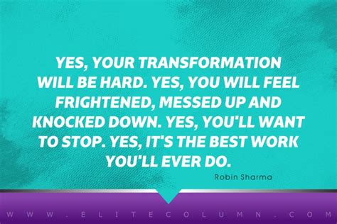 50 Transformation Quotes That Will Inspire You (2024) | EliteColumn